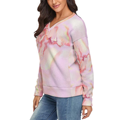 Women's V-Neck Long Sleeve Sweater