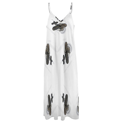 Sling Ankle Long Dress