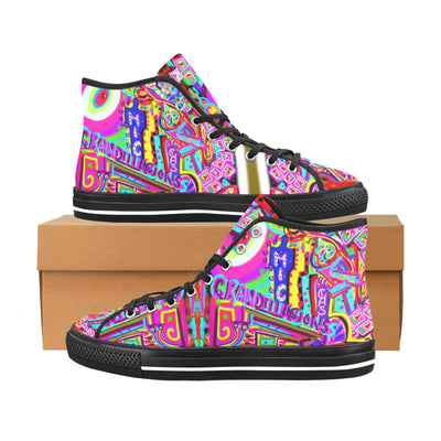 High Top Canvas Men's Shoes