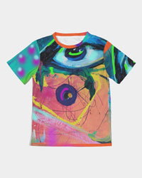 Eye Abstraction Kids  All-Over Print Tee