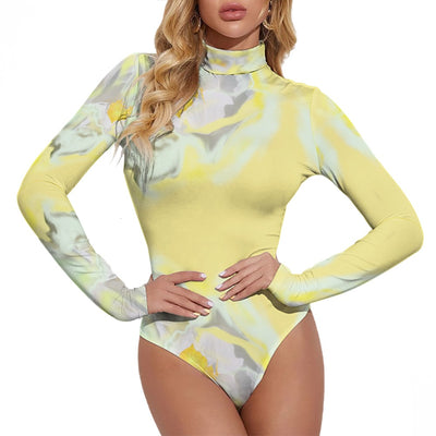Women's Turtleneck Long Sleeve Bodysuit