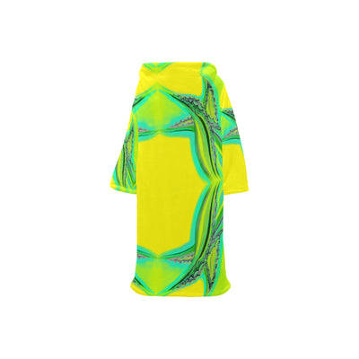 Blanket Robe with Sleeves for Kids