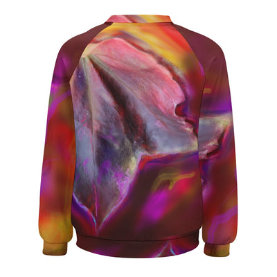 Raglan round neck sweater