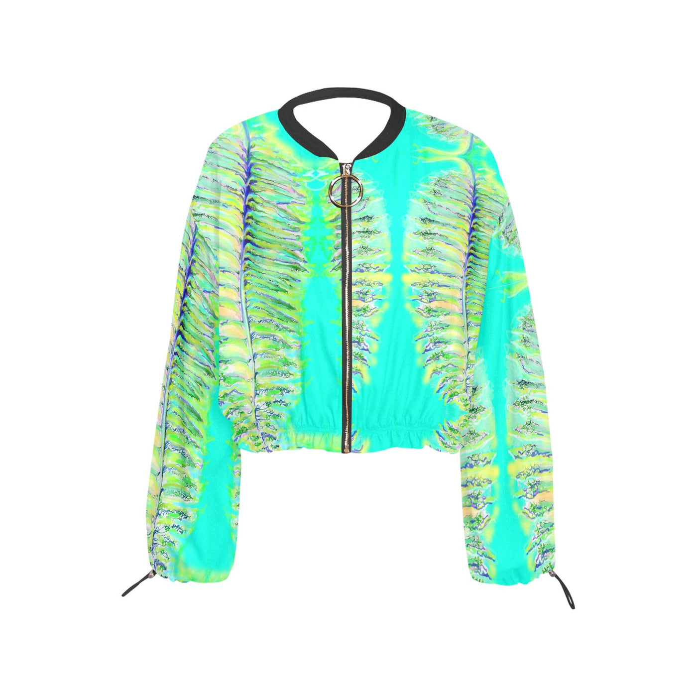 Women's Chiffon Cropped Jacket