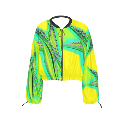 Women's Chiffon Cropped Jacket