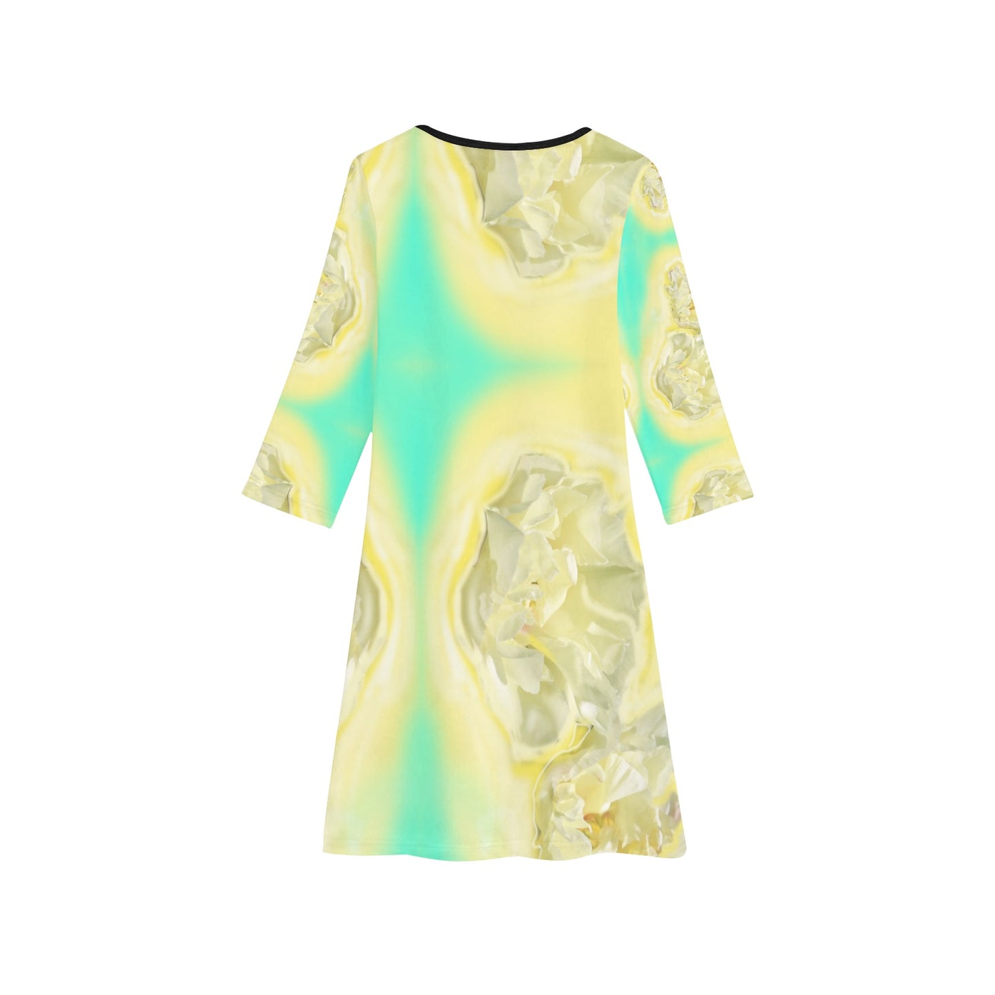 Langärmliges Kleid für Mädchen