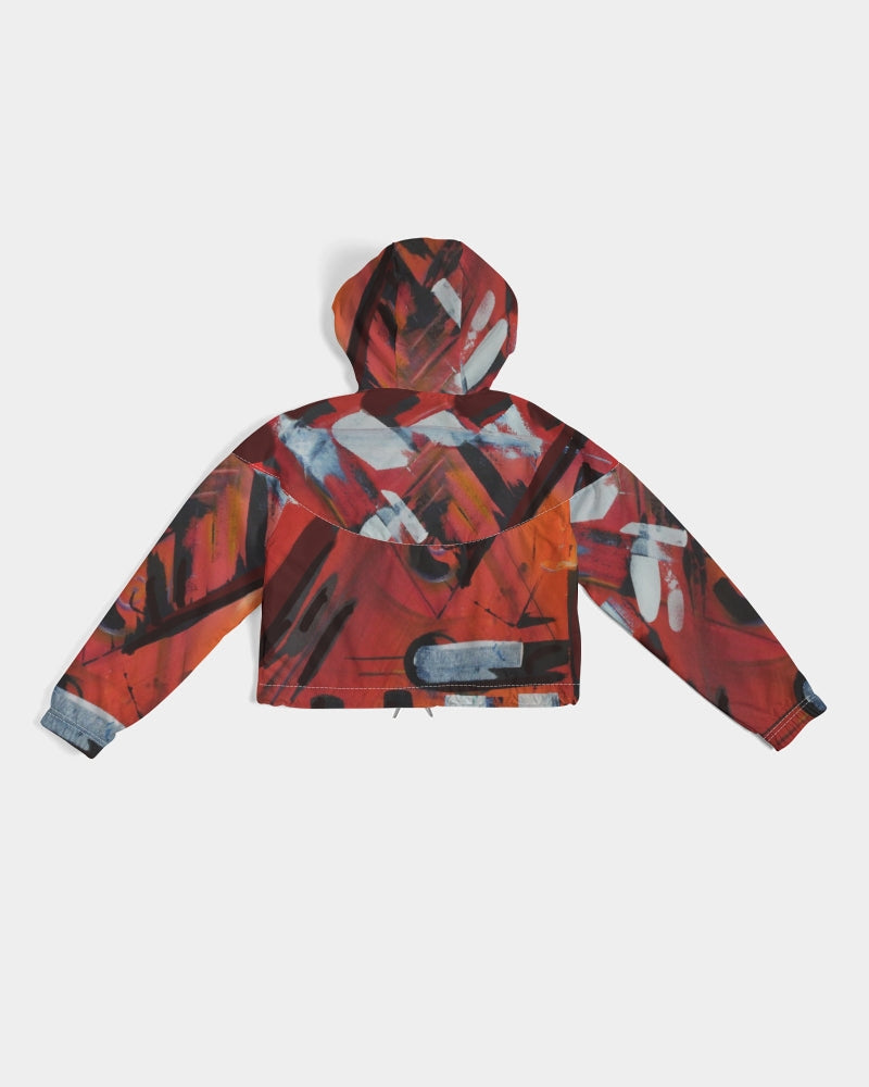 Kurzer Windbreaker für Damen 