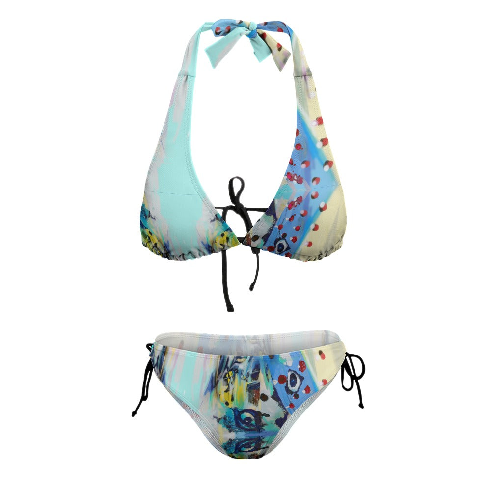 Plus size bikini swimsuit