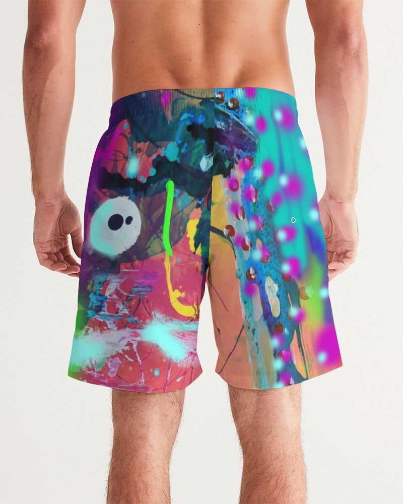 Eye Abstraction Men's Swim Trunk