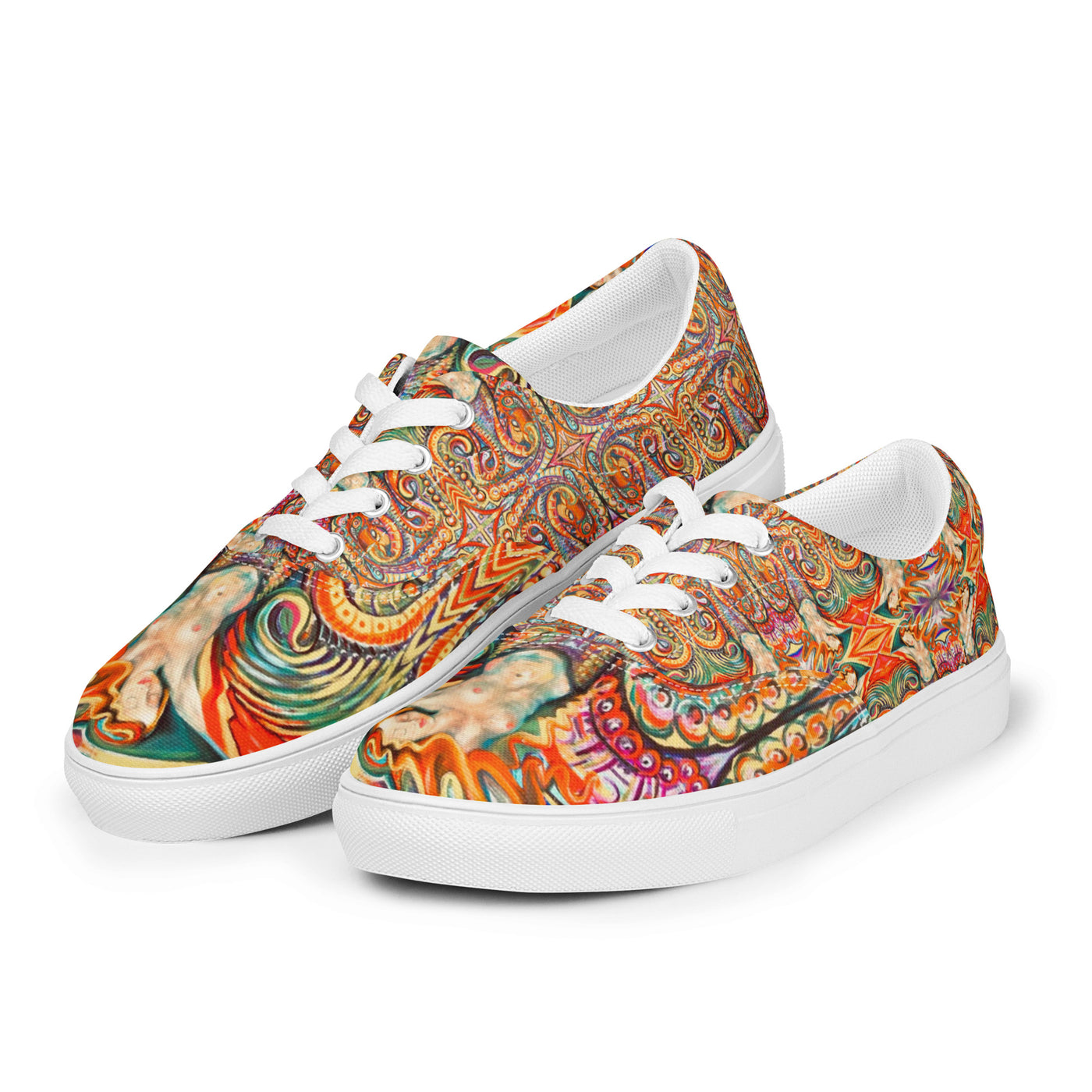 Men’s lace-up Mermaid canvas shoes