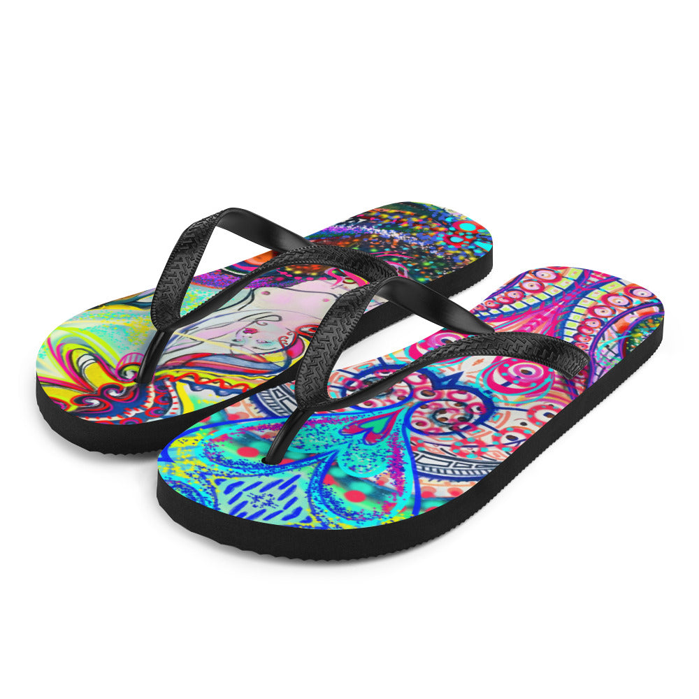 Mermaid Flip-Flops