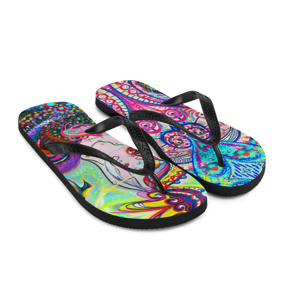 Mermaid Flip-Flops