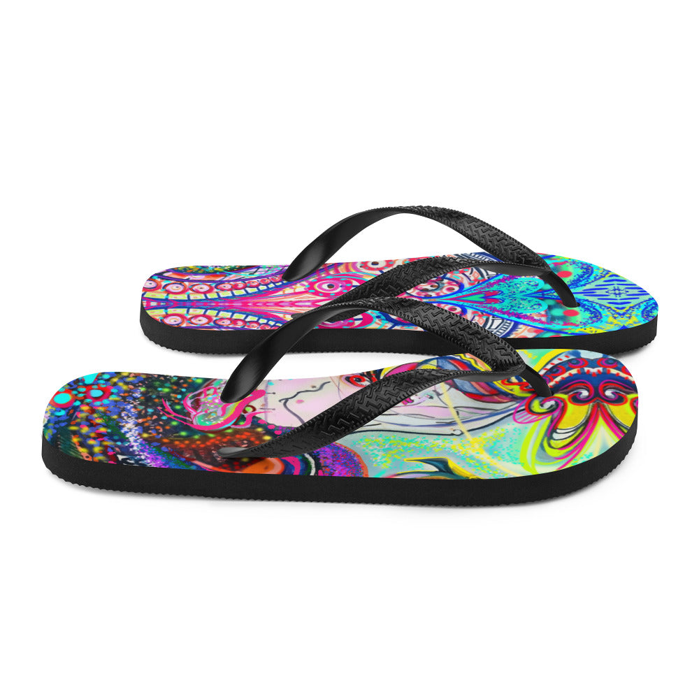Mermaid Flip-Flops