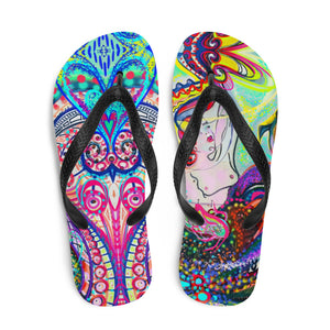 Mermaid Flip-Flops