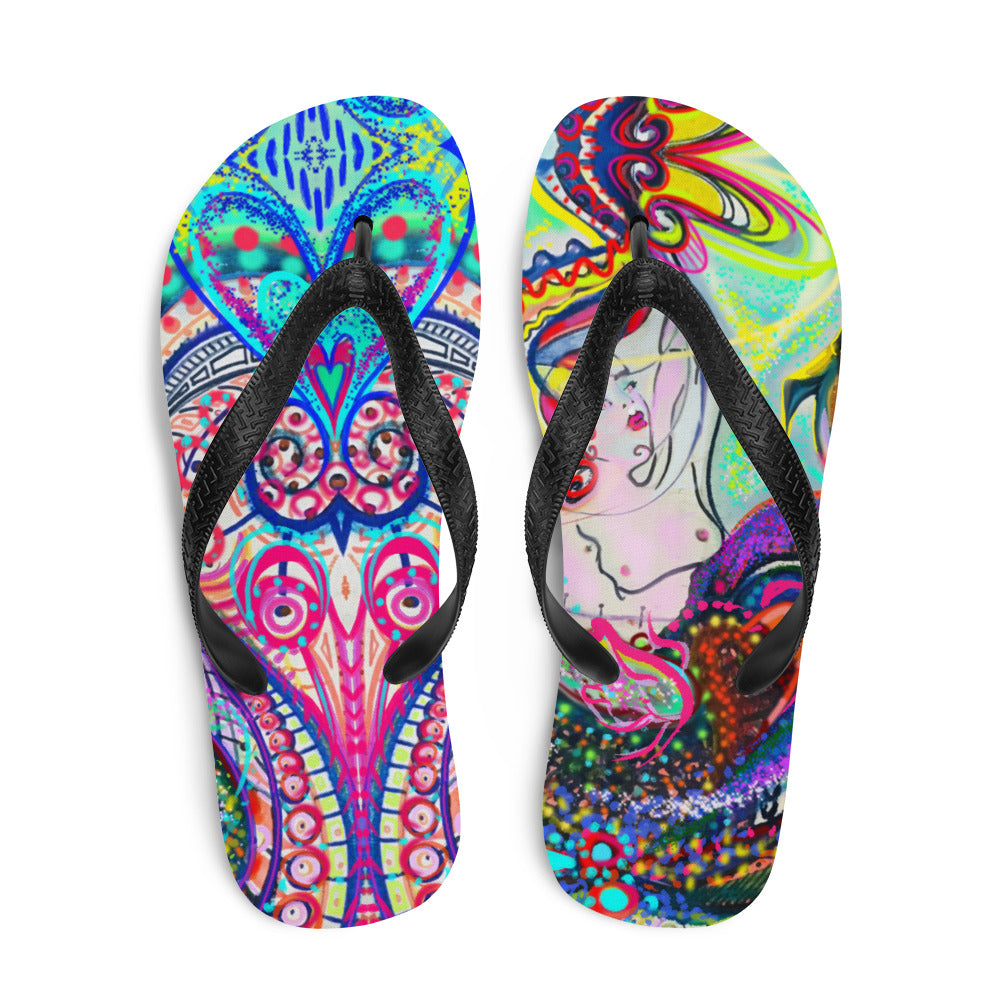 Mermaid Flip-Flops