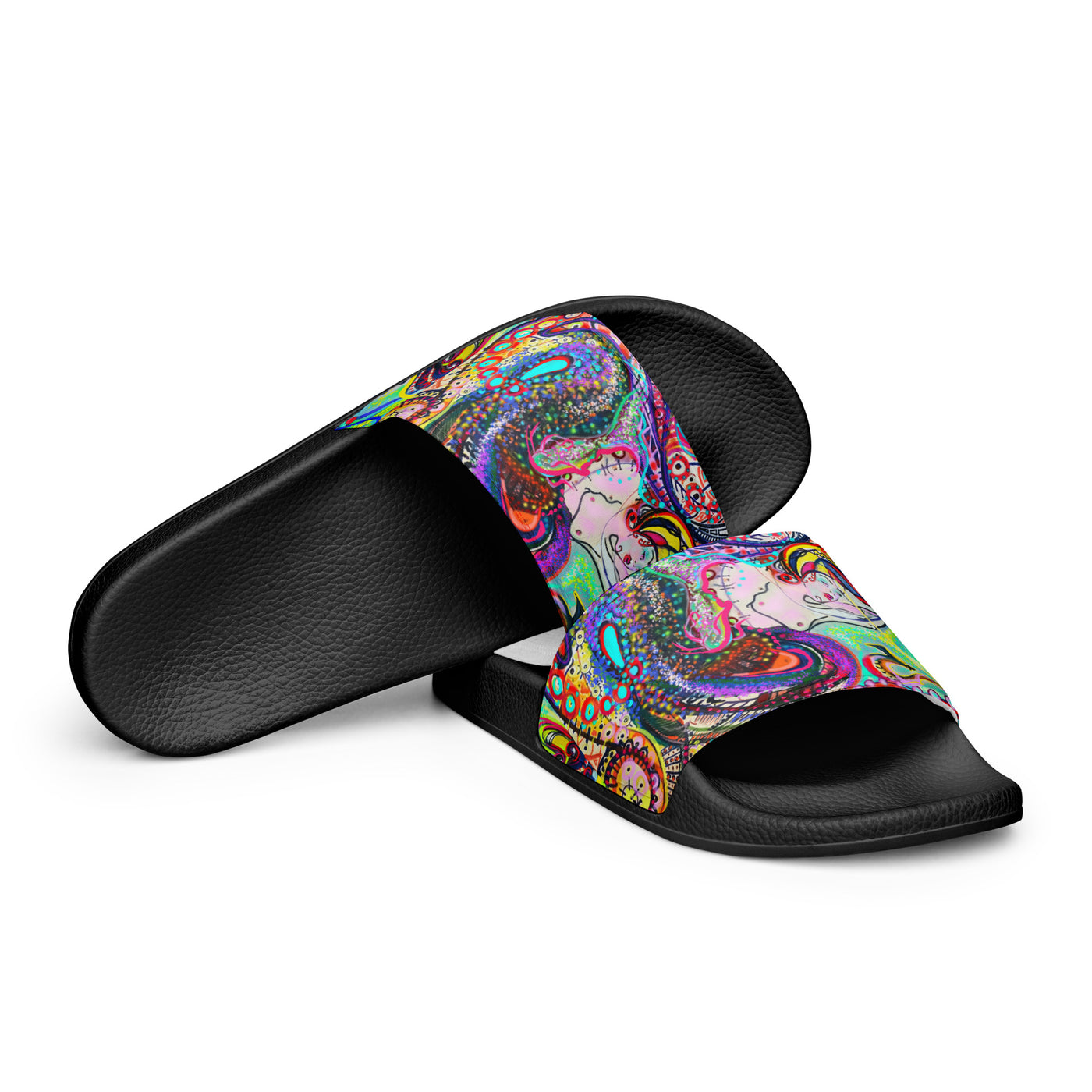Women's mermaid slides